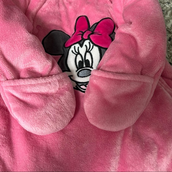 Disney baby Pink Minnie Mouse Snowsuit Sack Bag 6/9 Months - Picture 4 of 4